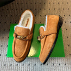 BV Astaire Loafer Brown Shearing Suede 548541