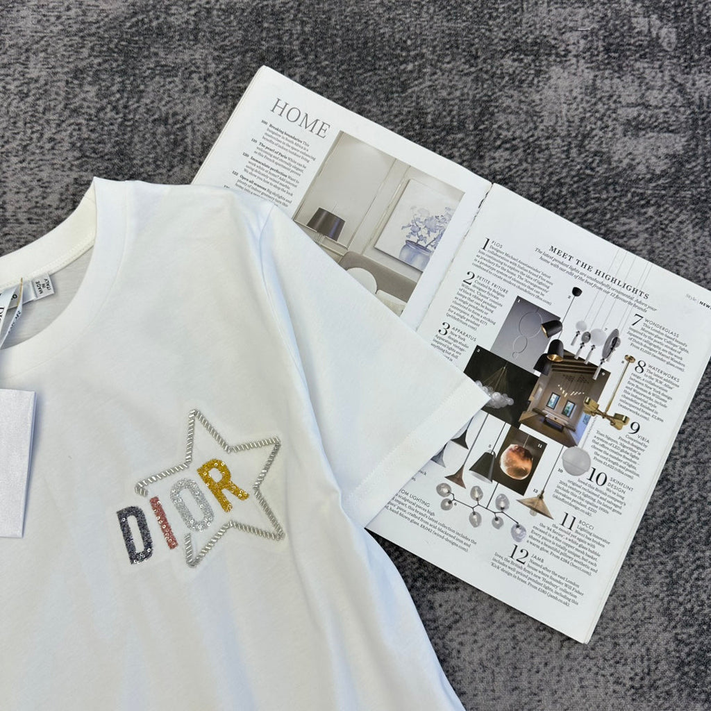 CD SS26 Short-Sleeve T-Shirt Cotton 350692