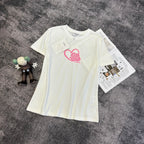 CC SS26 Heart & Camellia Logo T-shirt Cotton 350589