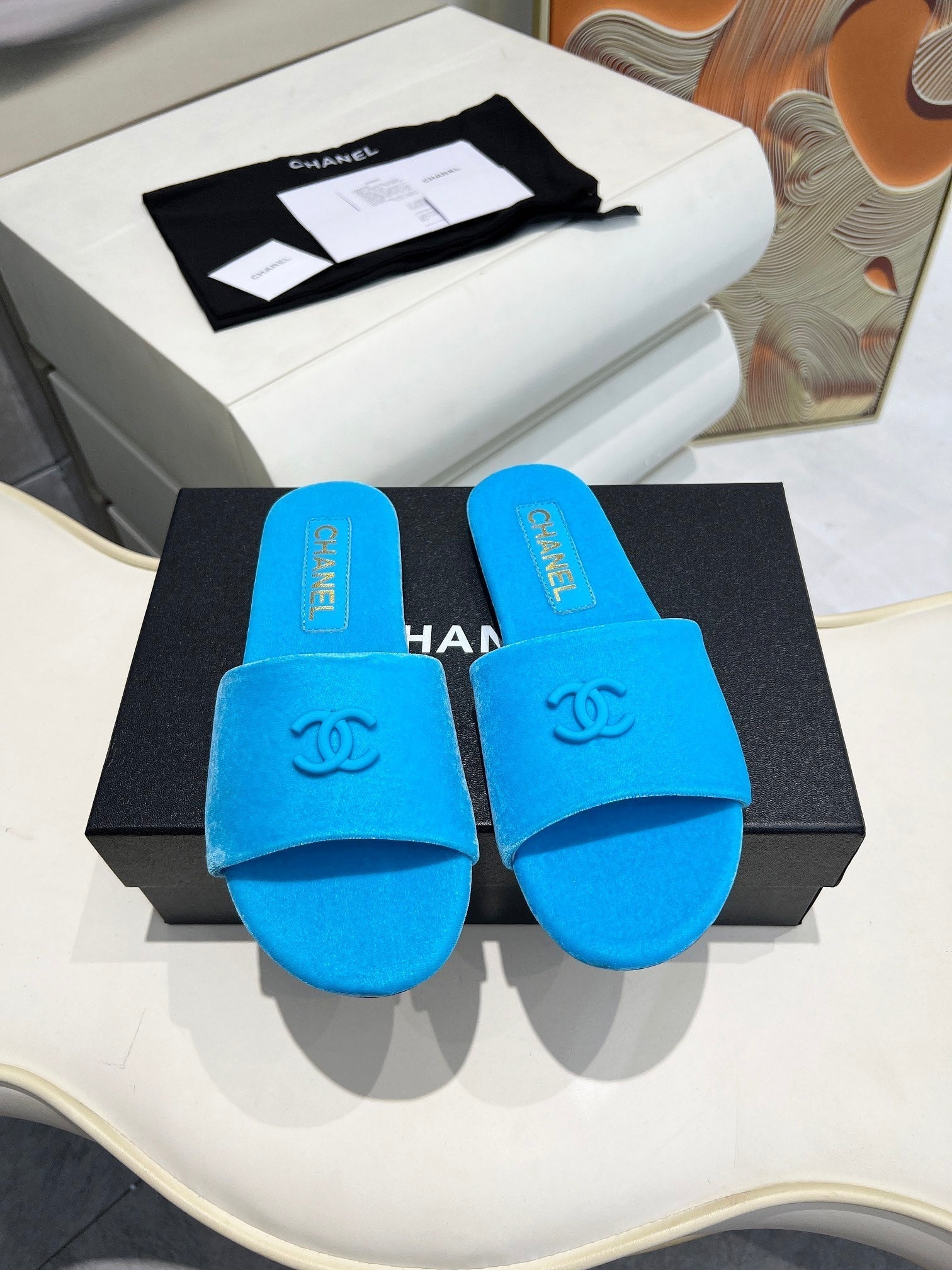 CC 26s Slide Blue Velvet 684905