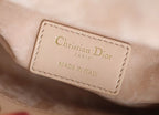 Small Lady D-Joy Bag Beige Sheepskin