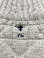 CD Macrocannage Zipped Cardigan