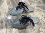 PRA 26S Mule Sneaker Grey Suede Canvas