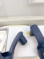 CD FOREVER HEELED 5CM BLUE