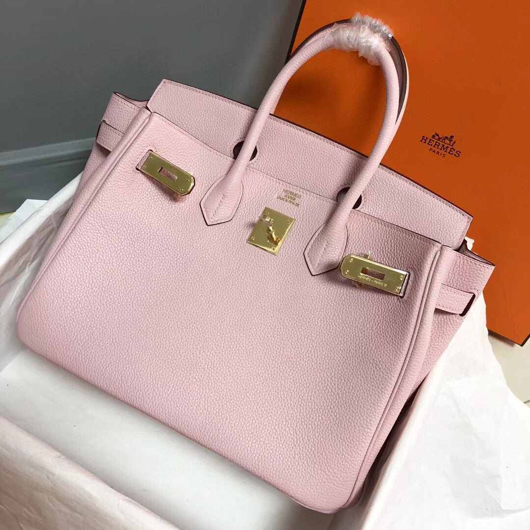 HM BIRKIN 30CM PINK TOGO LEATHER GOLD HARDWARE