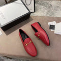 gg loafer dark red calfskin