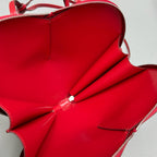 le coeur red calfskin shouder bag