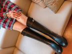 HM Black Leather Jumping Boots