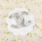 Chane Baguette Crystals CC Brooch