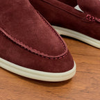 LP Unisex Summer Walk Loafer Burgundy Suede