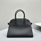 The Row Margaux 15 Black Leather