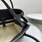 The Row Margaux 15 Black Leather
