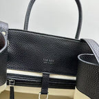 The Row Margaux 15 Black Leather