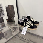 Super-Star 20mm Black Suede Sneaker