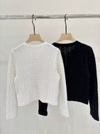 CC Knitted Sweater Cardigan