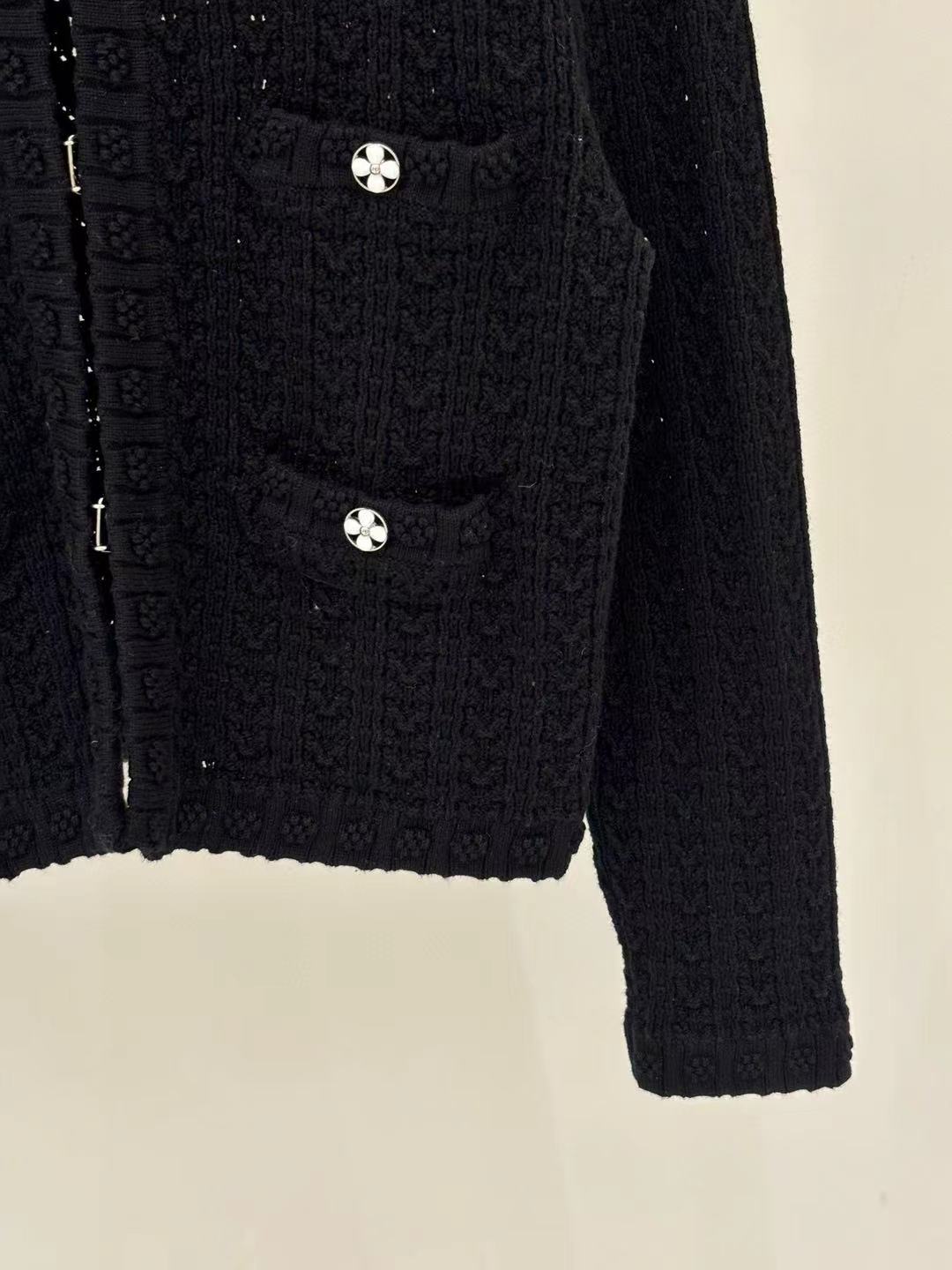 CC Knitted Sweater Cardigan