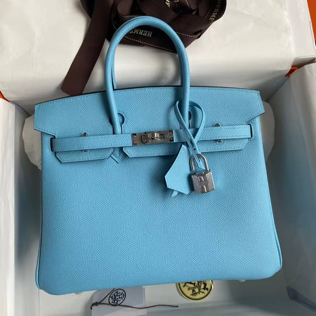 HM Birkin Cloud Blue Epsom Silver Hardware (Need 25 days to prepare goods)