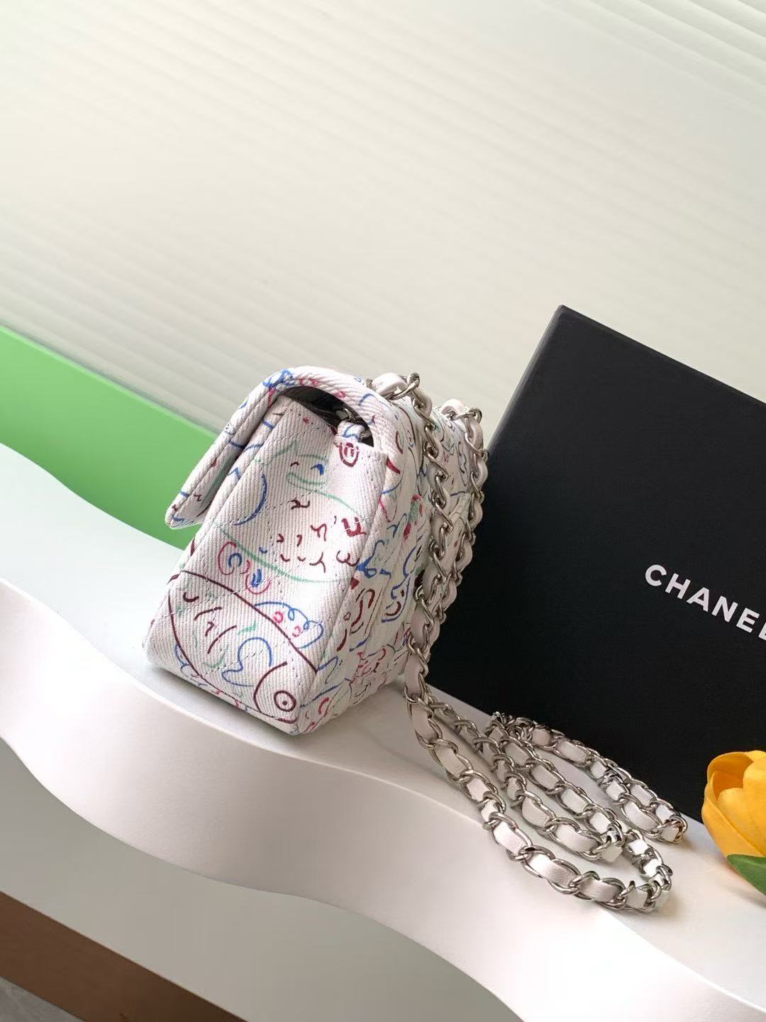 Chanel 25 Colorful Bag Canvas