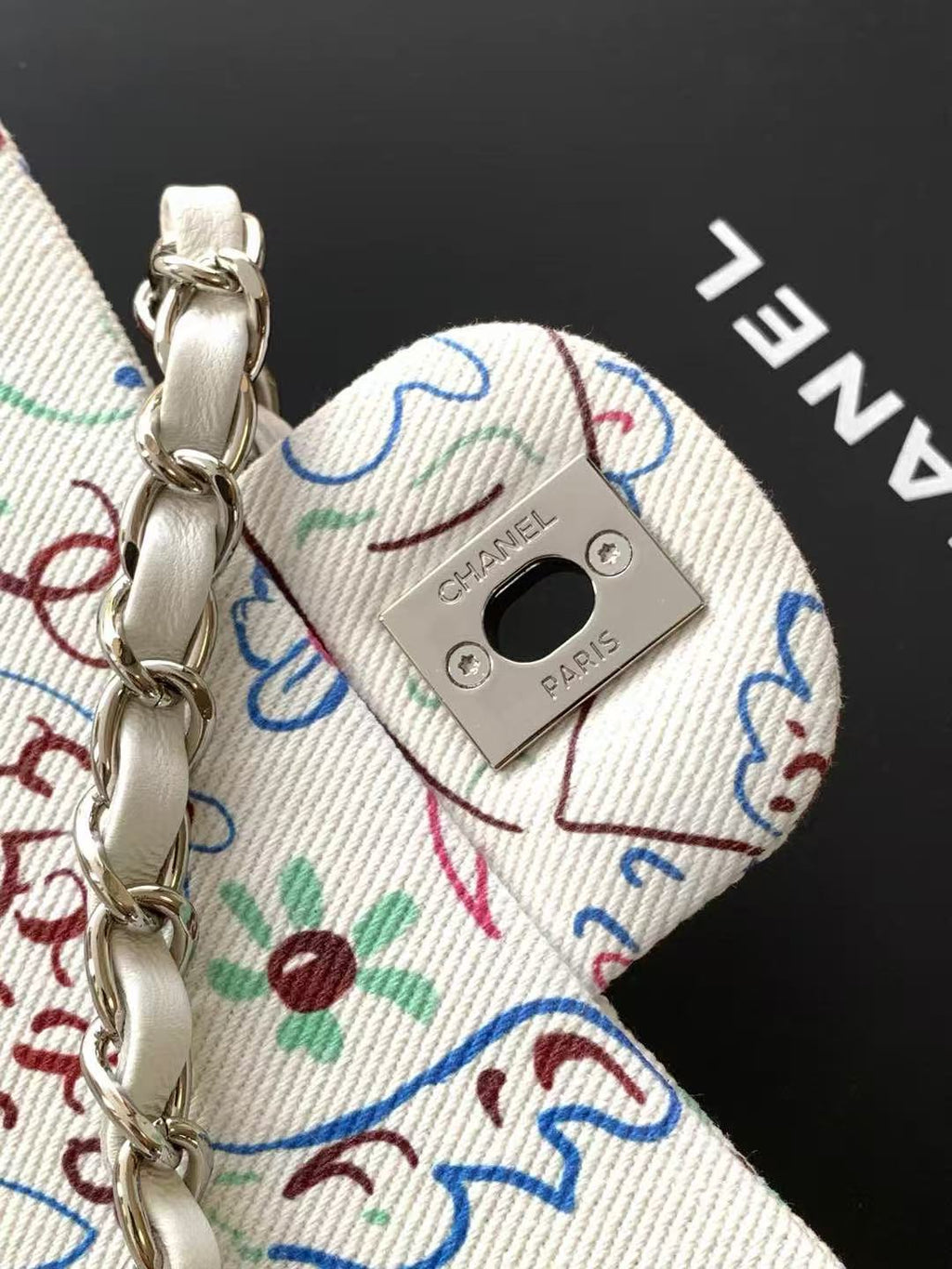 Chanel 25 Colorful Bag Canvas