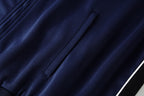 Loewe Anagram Track Jacket Blue Cotton