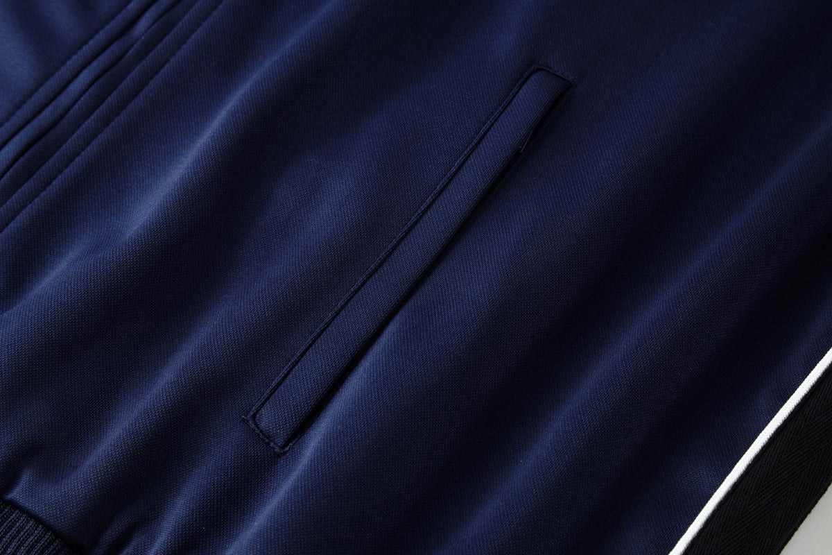 Loewe Anagram Track Jacket Blue Cotton