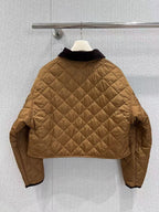 Prada Jacket Brown Polyester Cotton