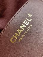 CC 25C Hobo Bag Chocolate Brown Grained Calfskin