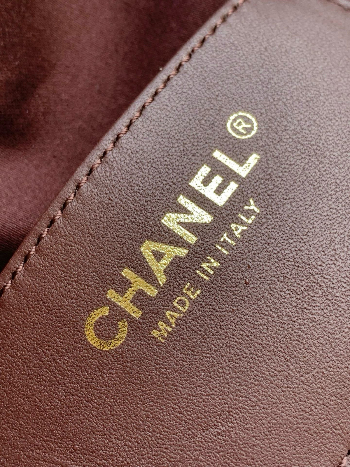 CC 25C Hobo Bag Chocolate Brown Grained Calfskin