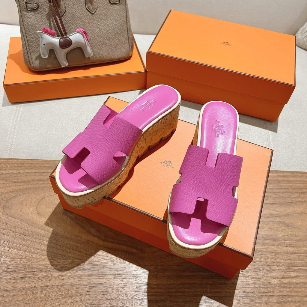 EZE 65 SANDAL BOLD PINK CALFSKIN