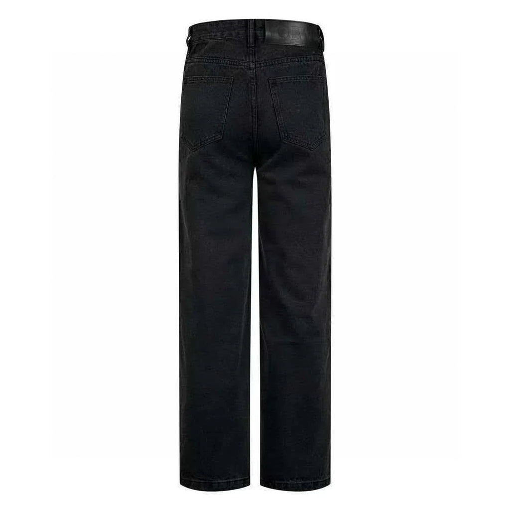 Loewe Anagram Baggy Jeans Black Cotton