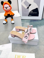 CD J'Adior Sandal 50mm in Fabric upper