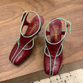 CC 2026 Slingback 9cm Burgundy Calfskin