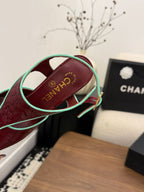 CC 2026 Slingback 9cm Burgundy Calfskin