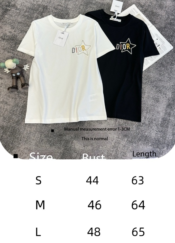 CD SS26 Short-Sleeve T-Shirt Cotton 350692