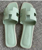Hermès Oran Sandal Light Green