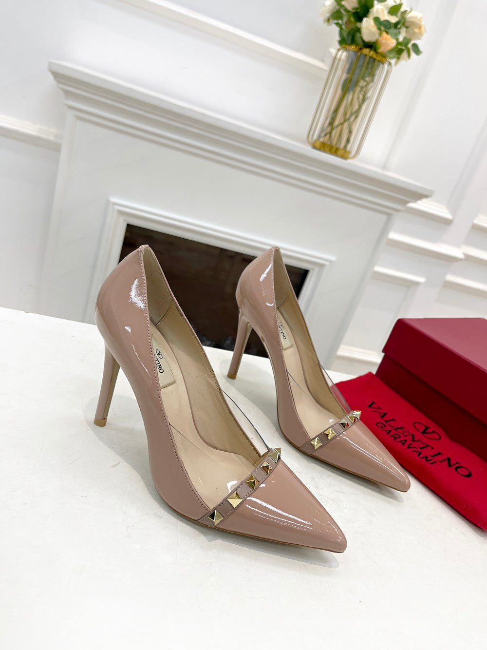 Valentino Garavani Slingback 90 in Patent Leather
