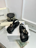 Loewe Ease Buckle Sheepskin Leather 246513