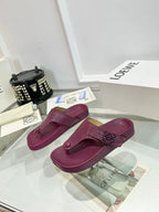 Loewe Ease Thong Muticolor Sheepskin