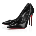 CL Kate 100 Mm Pumps Star Specchio Leather Black