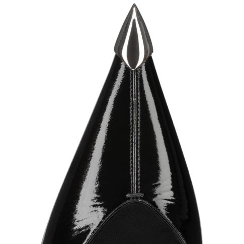 CL Lock Me Up Pump 100Mm Strappy Pumps Vog Patent Leather Black