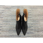 CL So Kate Booty Ankle Boots 85mm Embossed Calf Leather Black