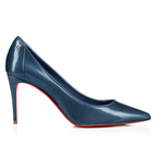 CL Sporty Kate Pumps 85mm Patent Leather Blue