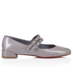 CL Sweet Jane Ballerina Flats Metallic Patent Calf Leather Mauve