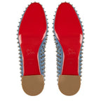 CL Sweetie Jane Spikes Ballerina Pump Cotton Denim