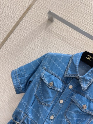 CC Denim Dress Cotton