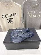 Chanel 2026 Transparent Thong Sandal Plastic Leather 713046