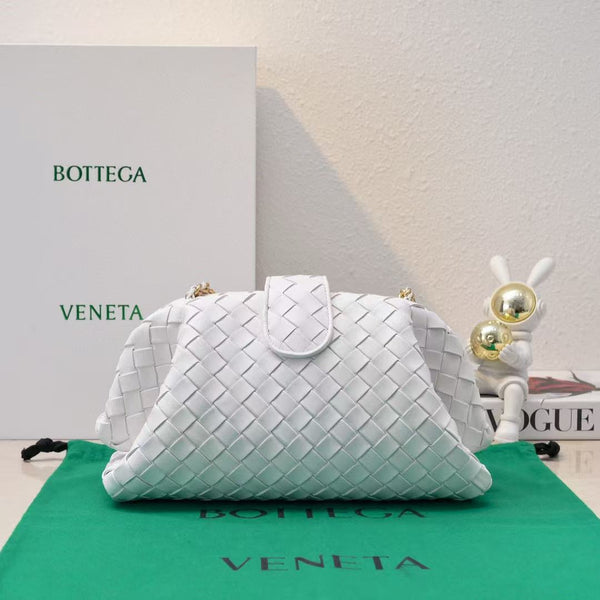 BV Lauren 1980 31.5cm White Lambskin