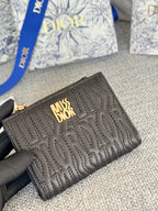 CD Miss Dior Freesia Zipper Wallet Lambskin