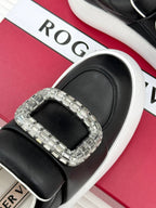 Viv Diamond Buckle Platform Imported Lambskin 189335
