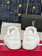 Thick-soled Viv PlatForm Imported Lambskin 189357